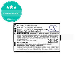 Batéria pre Flysky FA605, FS-GT2B, FS-I10, 1600mAh, Li-Pol, 3.7V, FS-BA800, HQ