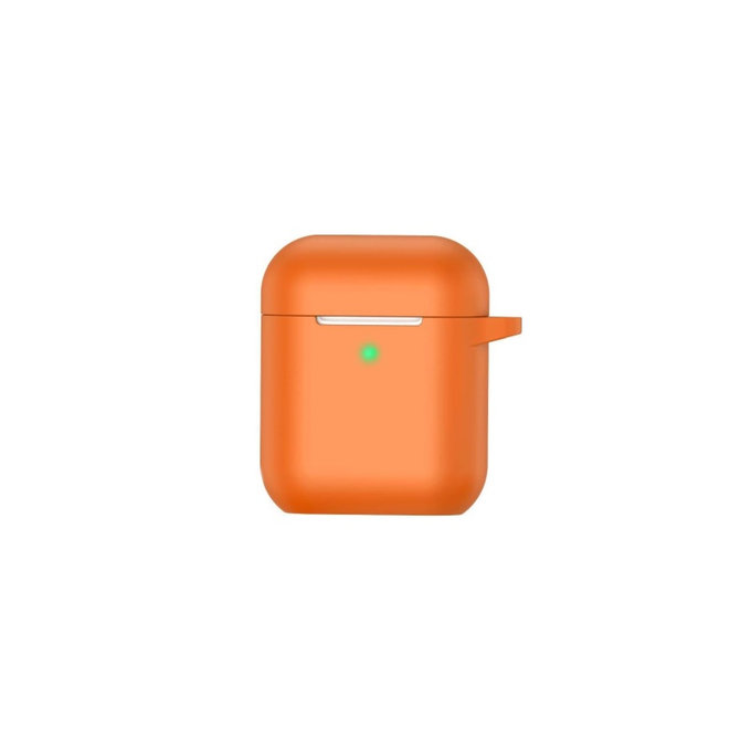 Silikónové Puzdro pre AirPods 1 a 2, oranžové