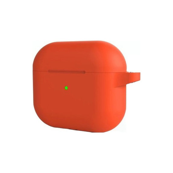Silikónové Puzdro pre AirPods 3, oranžové