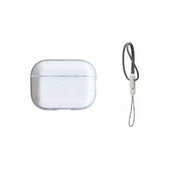 Silikónové Puzdro pre AirPods Pro 2, transparentné
