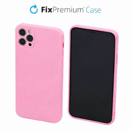 FixPremium - Puzdro Rubber pre iPhone 11 Pro Max, ružová