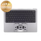 Horný rám klávesnice pre MacBook Pro 14", A2442 (Late 2021), A2779 (Early 2023), s klávesnicou US a batériou, Space Gray, 661-21972, Genuine Apple