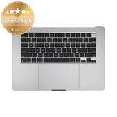 Horný rám klávesnice pre MacBook Air 15", A3114 (2024), s klávesnicou US a batériou, Space Gray, 661-40266, Genuine Apple