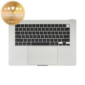 Horný rám klávesnice pre MacBook Air 15", A3114 (2024), s klávesnicou US a batériou, Silver, 661-40267, Genuine Apple
