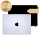 LCD displej pre MacBook Pro 14", A3112, A3185 (2024), s predným sklom a krytom, Nano-Texture, Silver, 661-41793, Genuine Apple