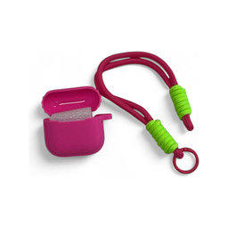 Silikónové Puzdro pre AirPods 4, Light Pink