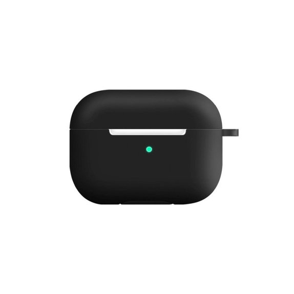 Silikónové Puzdro pre AirPods Pro, čierne