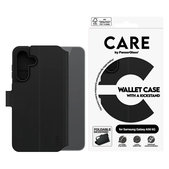 Puzdro Wallet Kickstand pre Samsung Galaxy A56 5G, Čierna, PanzerGlass