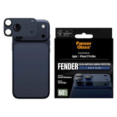 Ochranný kryt objektívu Fender pre iPhone 17 Pro Max, Modrá, PanzerGlass