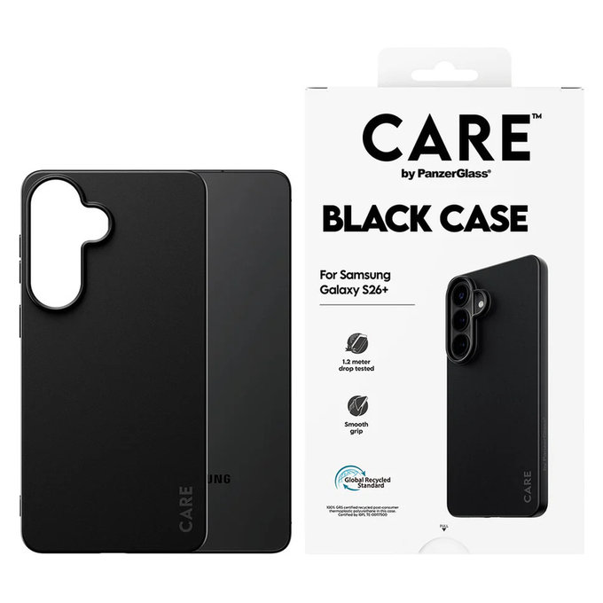 Puzdro TPU pre Samsung Galaxy S26+, Čierna, PanzerGlass