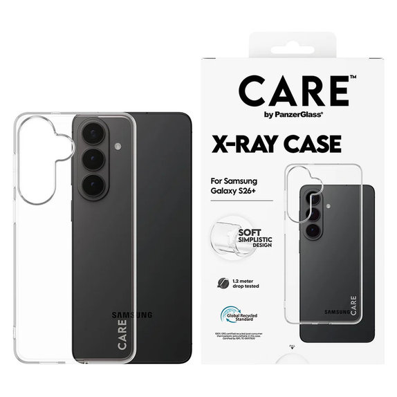 Puzdro X-Ray pre Samsung Galaxy S26+, Transparentná, PanzerGlass
