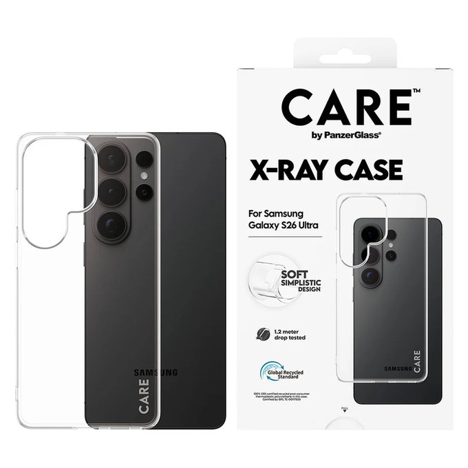 Puzdro X-Ray pre Samsung Galaxy S26 Ultra, Transparentná, PanzerGlass