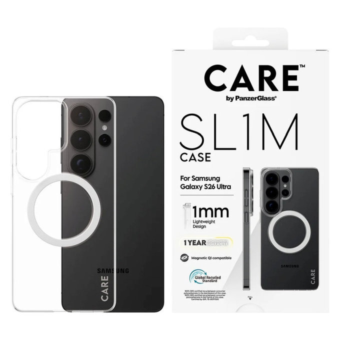 Puzdro SL1M pre Samsung Galaxy S26 Ultra, transparentná, PanzerGlass