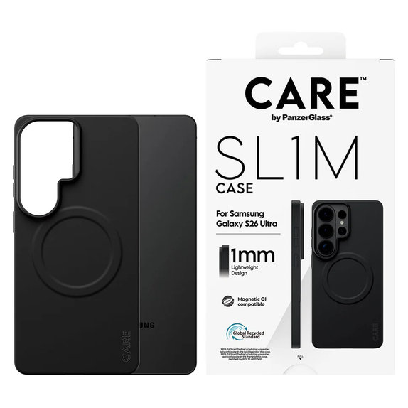 Puzdro SL1M pre Samsung Galaxy S26 Ultra, Čierna, PanzerGlass