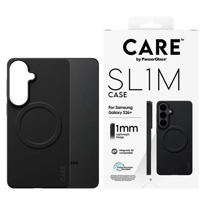 Puzdro SL1M pre Samsung Galaxy S26+, Čierna, PanzerGlass