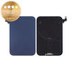 Sklo zadného housingu pre iPhone 17 Pro Max, Dark Blue, Pulled A