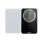 Sklo zadného housingu s MagSafe pre iPhone 17 Pro Max, Silver