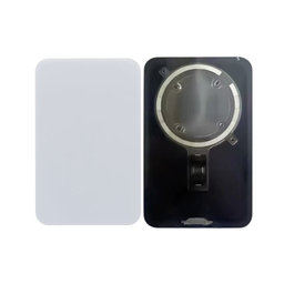 Sklo zadného housingu s MagSafe pre iPhone 17 Pro Max, Silver