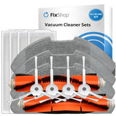 Sada náhradných dielov pre Xiaomi Mi Robot Vacuum Mop 2 Pro, 2 Lite (2x Hlavná kefa, 4x Filter, 4x Bočná kefa, 4x Mopovacia utierka)