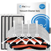Sada náhradných dielov pre Xiaomi Mi Robot Vacuum Mop Essential (Mijia G1) (2x Hlavná kefa, 4x Filter, 4x Bočná kefa, 4x Mopovacia utierka)
