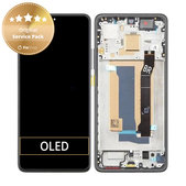 Displej pre Xiaomi Poco X7 Pro, Dotykové sklo s rámom, Yellow, 56000100O1000, Genuine Service Pack