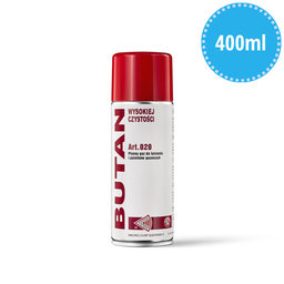 Bután v spreji, vysoká čistota, 400 ml
