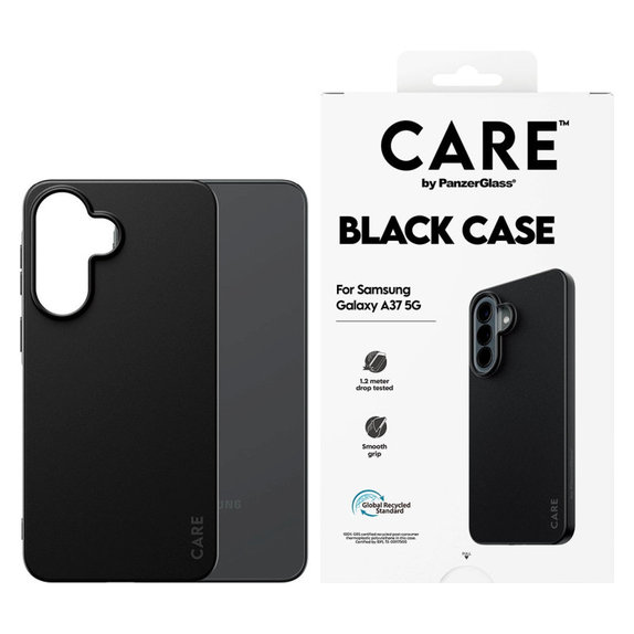 Puzdro TPU pre Samsung A37, Čierna, CARE