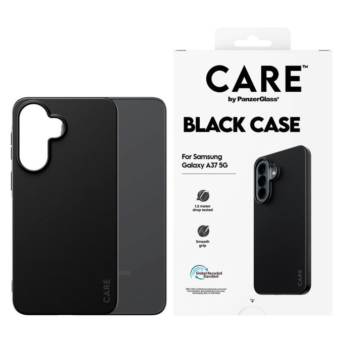 Puzdro TPU pre Samsung A37, Čierna, CARE