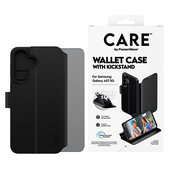 Puzdro Wallet Kickstand pre Samsung Galaxy A57, Čierna, PanzerGlass