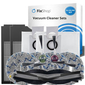 Sada náhradných dielov pre Ecovacs X1 Omni, T10 (1x Hlavná kefa, 2x Filter, 2x Bočná kefa, 4x Mopovacia utierka, 2x Prachové vrecko)