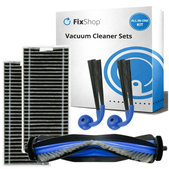 Sada náhradných dielov pre Ecovacs Deebot X9 Pro Omni (1x Hlavná kefa, 2x Filter, 2x Bočná kefa)