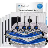 Sada náhradných dielov pre Ecovacs Omni T30 (2x Hlavná kefa, 4x Filter, 4x Bočná kefa, 8x Mopovacia utierka, 4x Prachové vrecko)