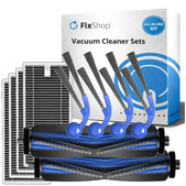 Sada náhradných dielov pre Ecovacs T80 Omni, T80 (2x Hlavná kefa, 4x Filter, 4x Bočná kefa)