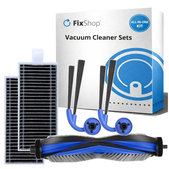 Sada náhradných dielov pre Ecovacs Deebot X11 Pro, X11 (1x Hlavná kefa, 2x Filter, 2x Bočná kefa)