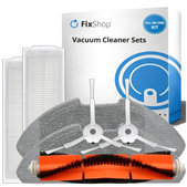 Sada náhradných dielov pre Xiaomi Mi Robot Vacuum Mop 2 Pro, 2 Lite (1x Hlavná kefa, 2x Filter, 2x Bočná kefa, 2x Mopovacia utierka)