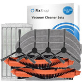 Sada náhradných dielov pre Xiaomi Viomi V2, V2 Pro, V3, SE, Mi Robot Vacuum Mop Pro (P), 2S (2x Hlavná kefa, 4x Filter, 4x Bočná kefa, 4x Mopovacia utierka)