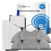 Sada náhradných dielov pre Xiaomi Robot Vacuum E5 (2x Filter, 4x Bočná kefa, 2x Mopovacia utierka)