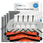 Sada náhradných dielov pre Xiaomi Robot Vacuum H40 - Complete set XL (2x Hlavná kefa, 4x Filter, 4x Bočná kefa, 8x Mopovacia utierka, 4x Prachové vrecko)