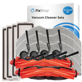 Sada náhradných dielov pre Xiaomi Robot Vacuum S40 (2x Hlavná kefa, 4x Filter, 4x Bočná kefa, 4x Mopovacia utierka)
