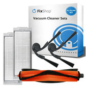 Sada náhradných dielov pre Xiaomi Robot Vacuum S40 Pro (1x Hlavná kefa, 2x Filter, 2x Bočná kefa)