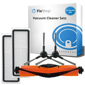 Sada náhradných dielov pre Xiaomi Robot Vacuum X20 Max, X20 Pro (1x Hlavná kefa, 2x Filter, 2x Bočná kefa)