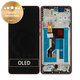 Displej pre Motorola Moto G86 5G, Dotykové sklo s rámom, Chrysanthemum, 5D68C30477, Genuine Service Pack