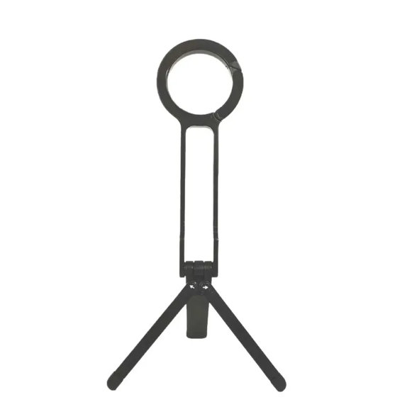 Skladací magnetický stojan na telefón, kompatibilný s MagSafe, čierny