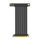 PCIe 4.0 x16 riser kábel pre grafickú kartu, 20cm, čierny