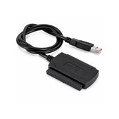 USB 2.0 na IDE / SATA adaptér pre 2,5" a 3,5" HDD/SSD, s EU napájaním