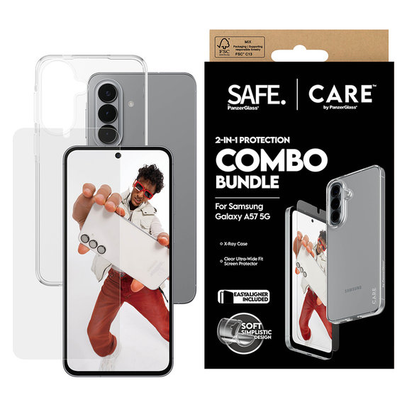 Bundle 2v1 pre Samsung Galaxy A57, PanzerGlass