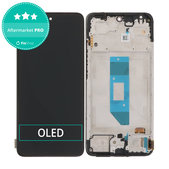 Displej OLED pre Xiaomi Redmi Note 14 4G, Black, Dotykové sklo s rámom