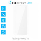 FixPremium Glass - Tvrdené Sklo pre Nothing Phone (3a)