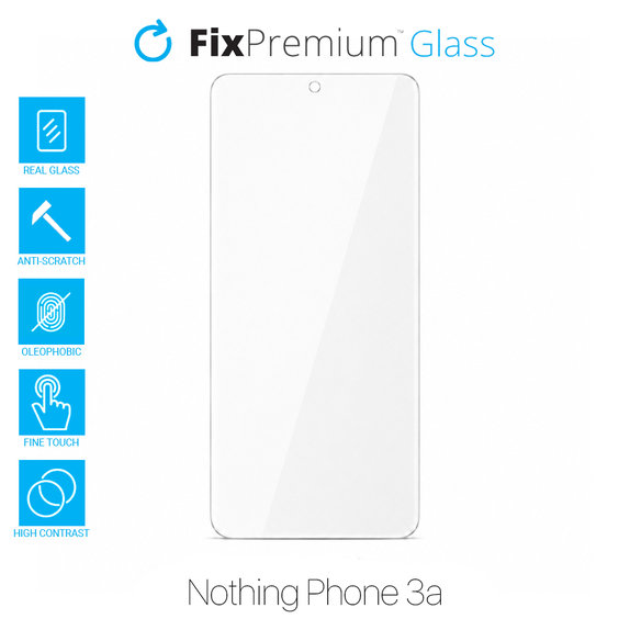 FixPremium Glass - Tvrdené Sklo pre Nothing Phone (3a)