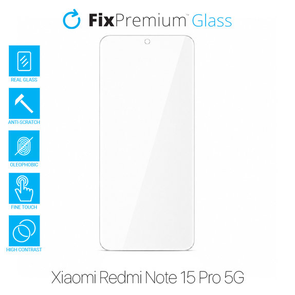 FixPremium Glass - Tvrdené Sklo pre Xiaomi Redmi Note 15 Pro 5G